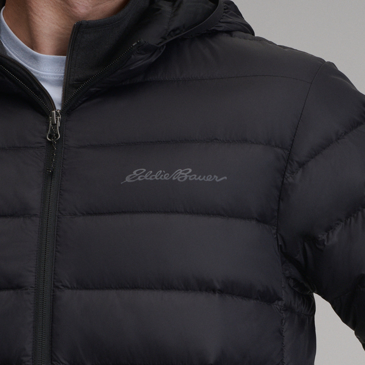 Cirruslite Down Hooded Jacket-Black-3
