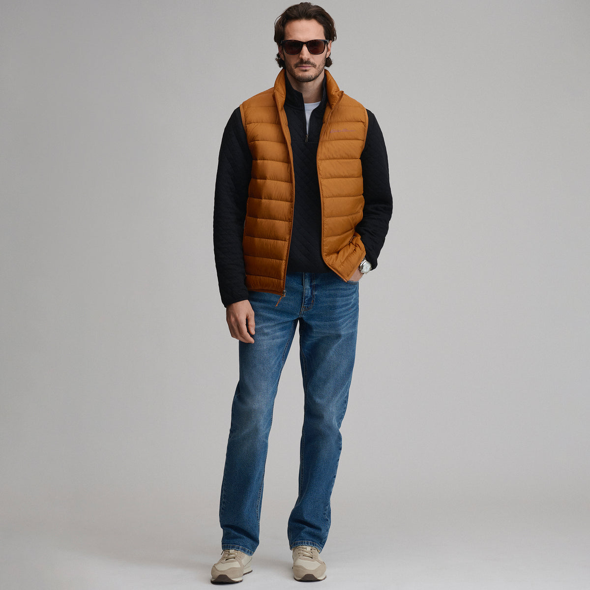 Men's CirrusLite Down Vest-Cedar-5