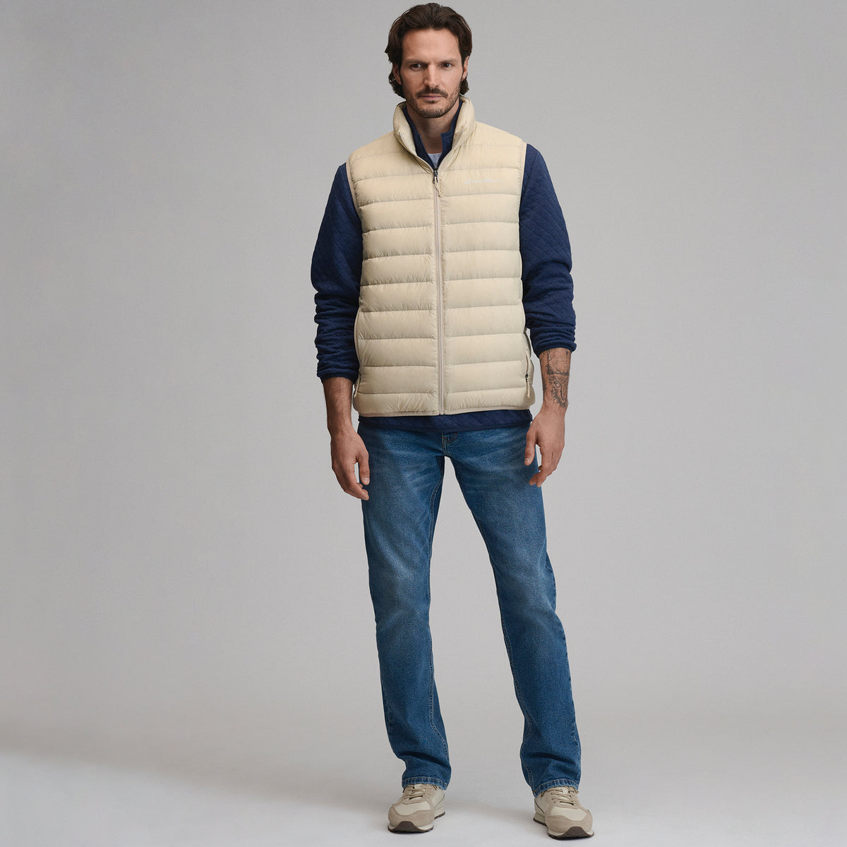 Men's CirrusLite Down Vest-Jute-15