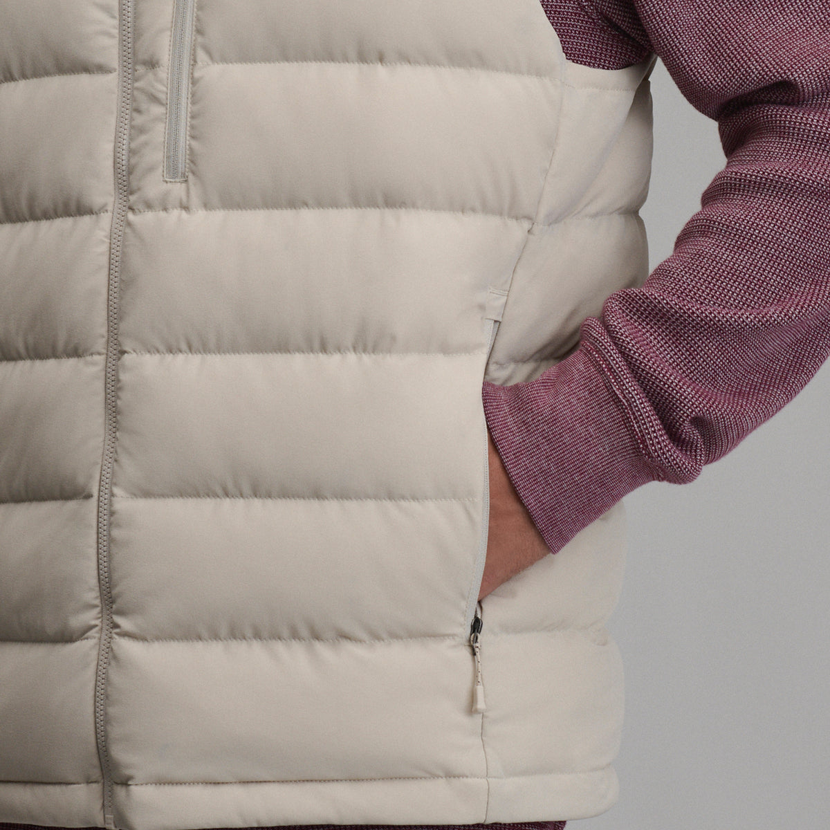 Men's EB Stretch Down Vest-Jute-13