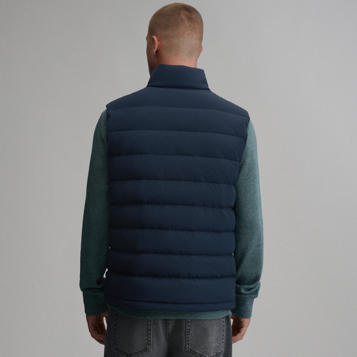 Men's EB Stretch Down Vest-Storm-17