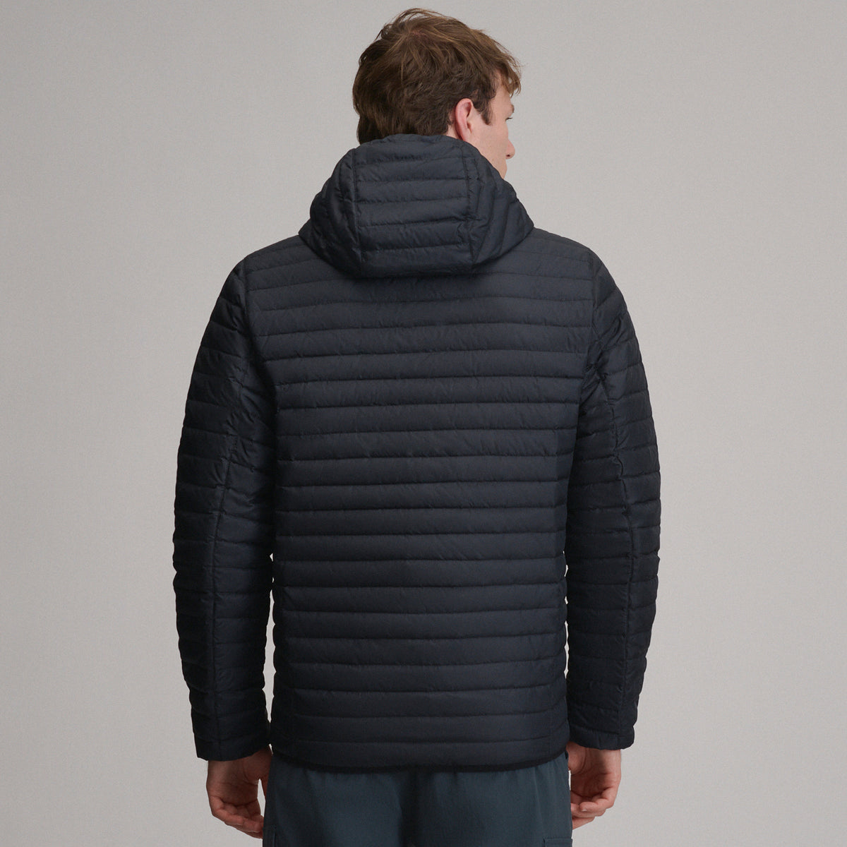 Jacket Microlight Hooded-Black-2