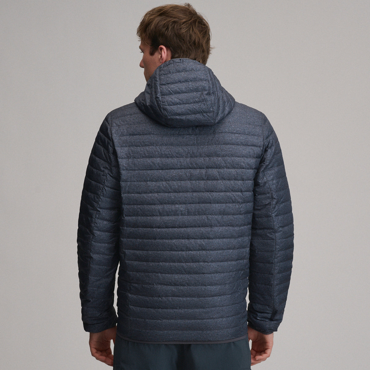 Jacket Microlight Hooded-Carbon Heather-7