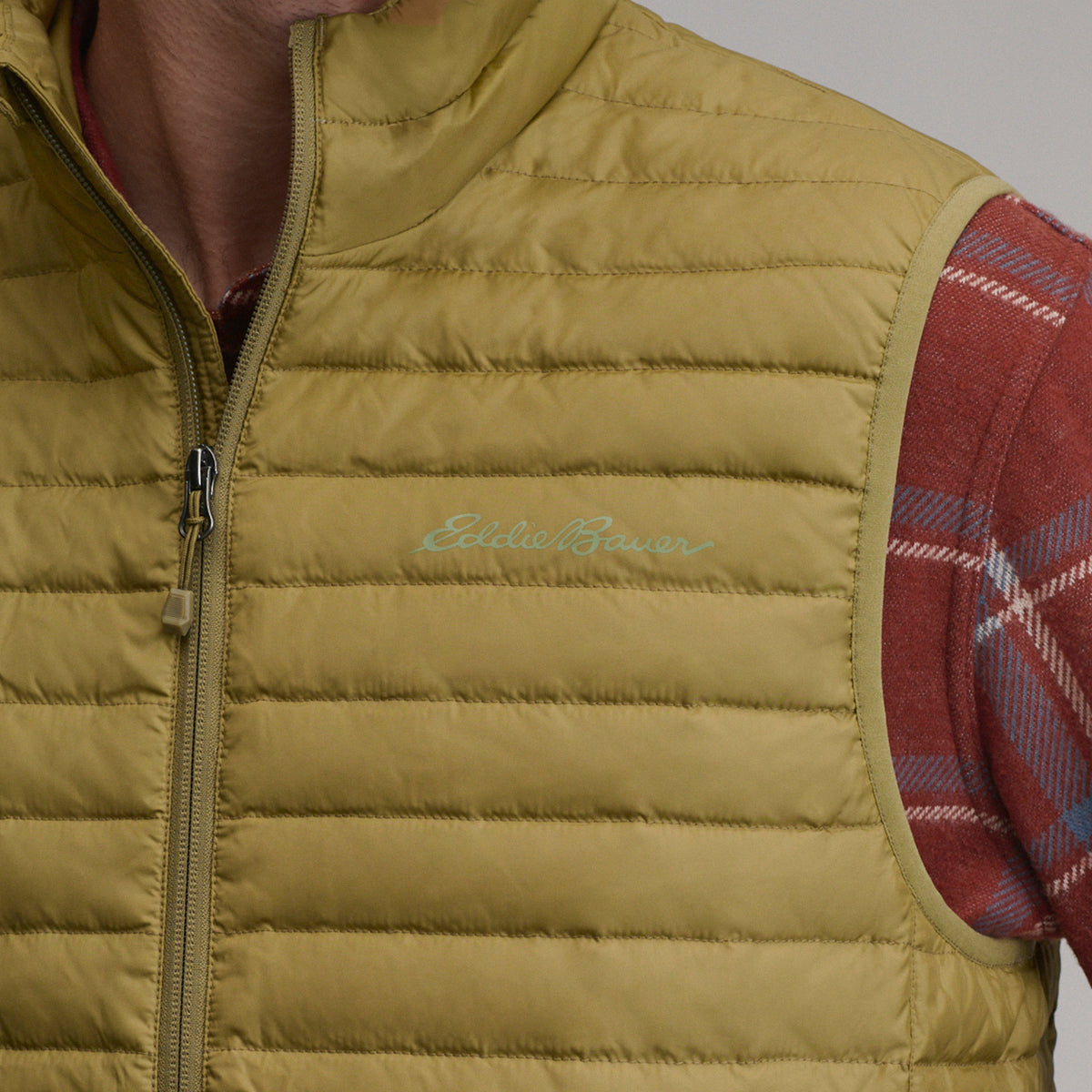 Microlight Down Vest-Antique Pine-3