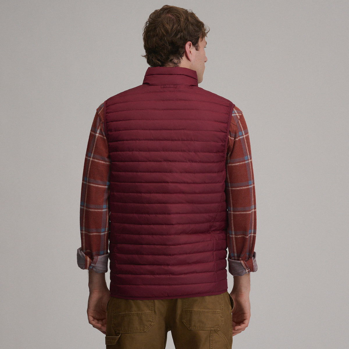 Microlight Down Vest-Dk Lava-18