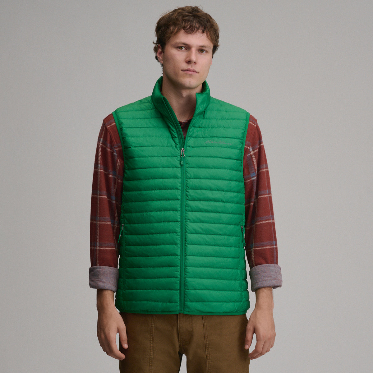 Microlight Down Vest-Guide Green-21