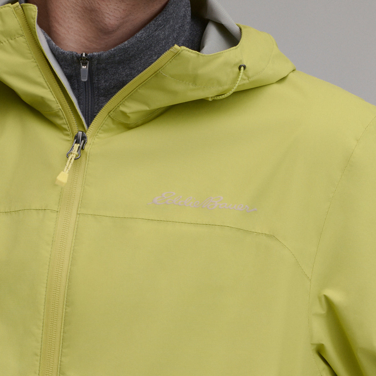Men's RipPac® Pro Waterproof Hooded Rain Jacket-Pearl-29