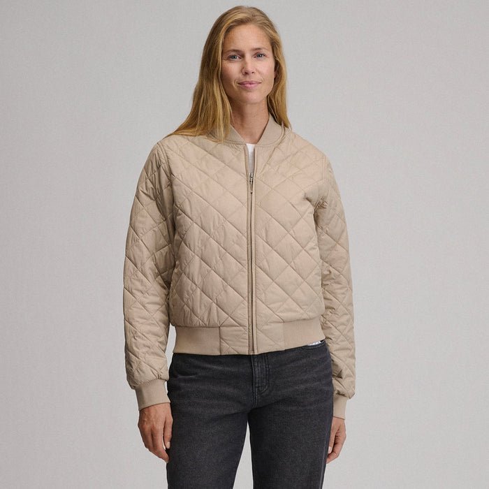 Women's Quilted Bomber