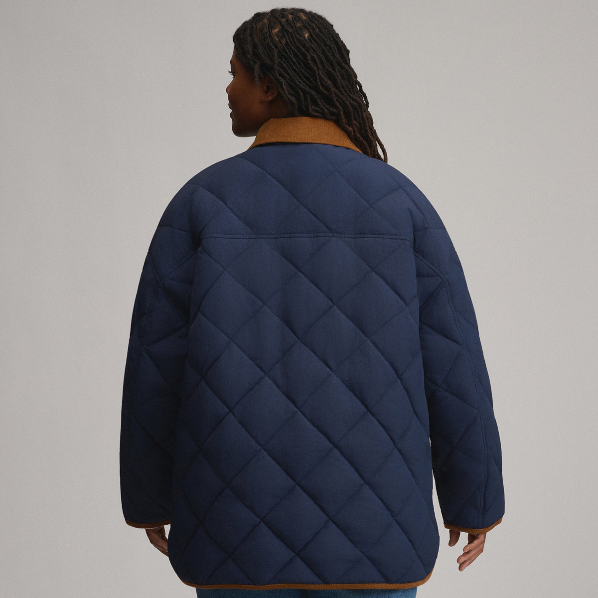 Women's Insulated Long Barn Coat-Brook-2