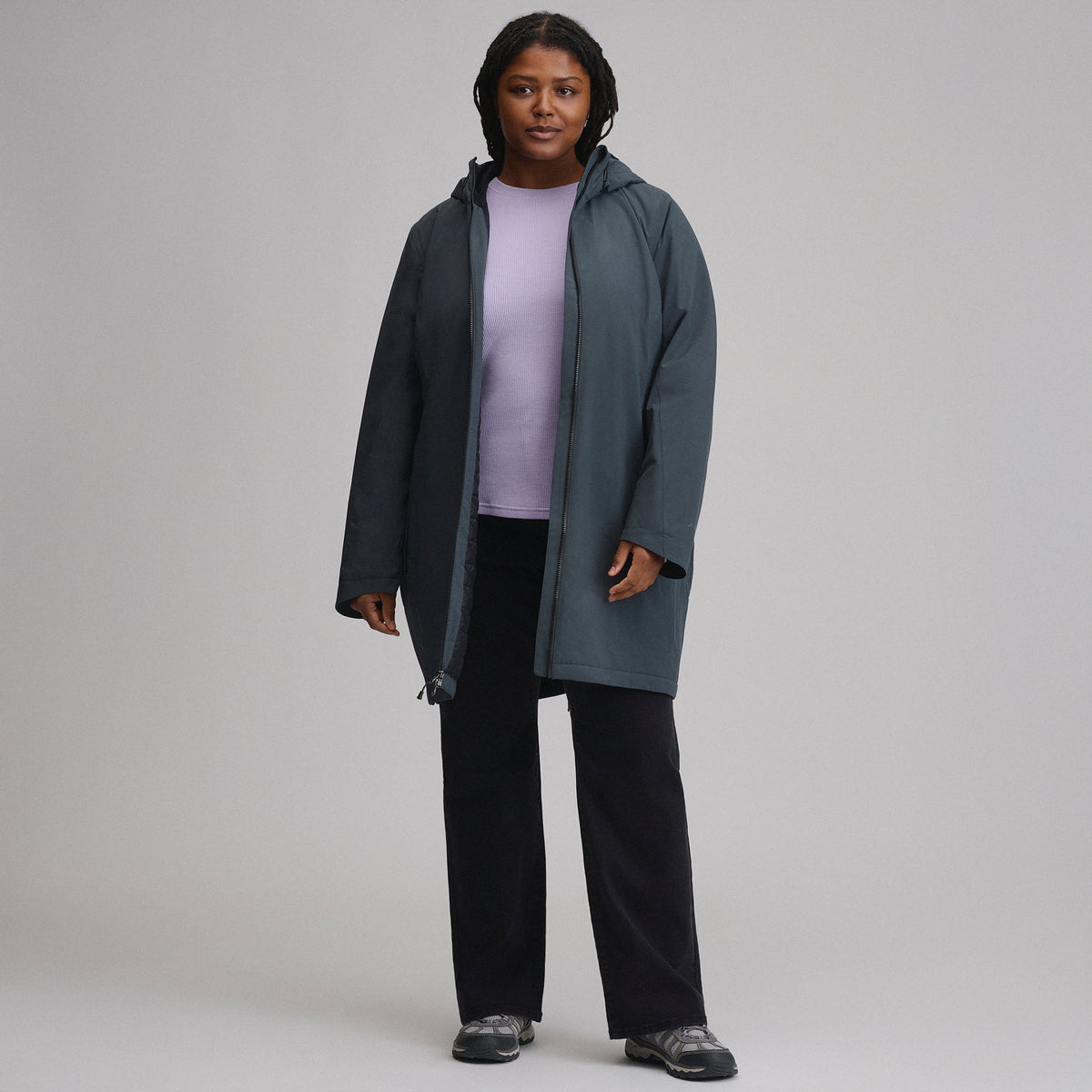 Women's Cloud Cap Stretch Insulated Parka-Storm-10