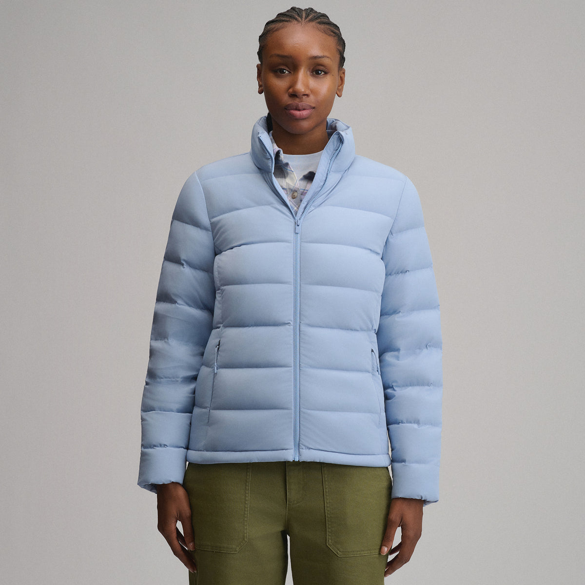 Women's EB Stretch Down Jacket-Cascade-1