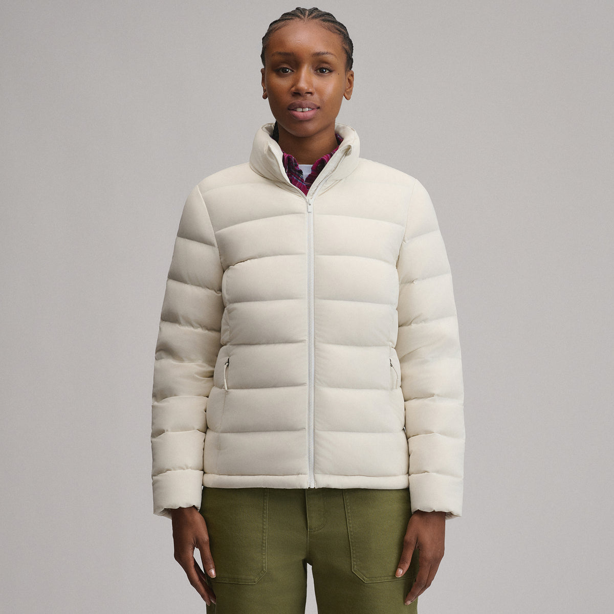 Women's EB Stretch Down Jacket-Vapour-9