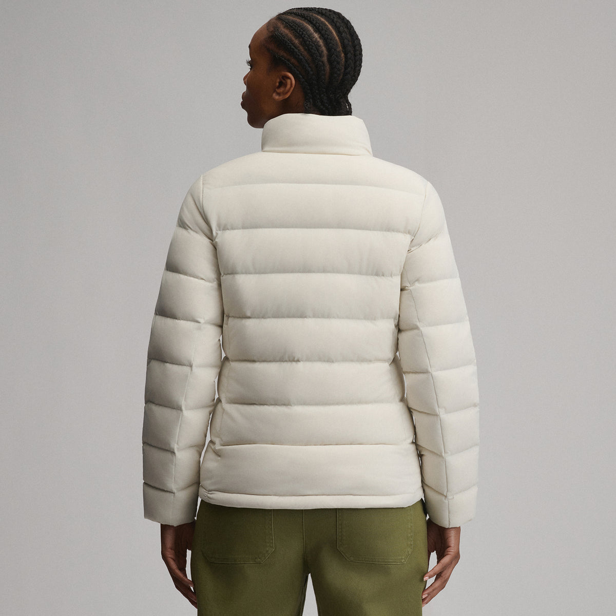 Women's EB Stretch Down Jacket-Vapour-10