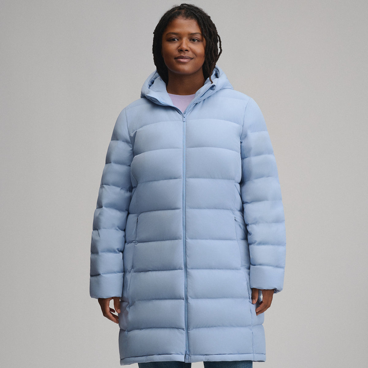 Women's EB Stretch Down Parka-Cascade-6
