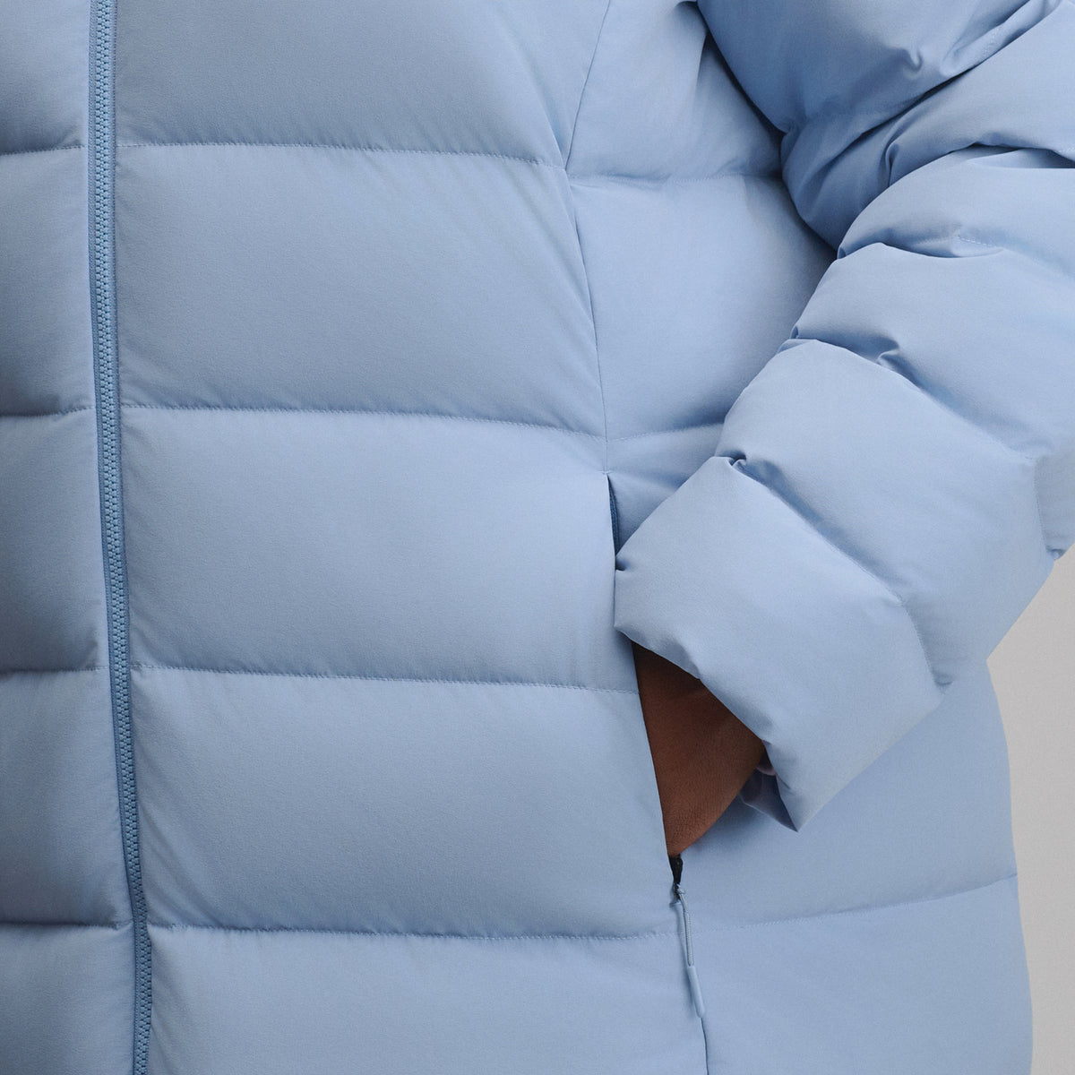 Women's EB Stretch Down Parka-Cascade-8