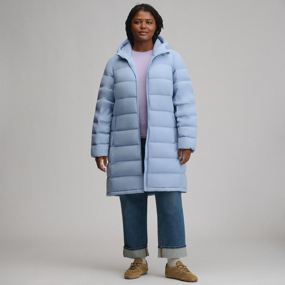 Women's EB Stretch Down Parka-Cascade-10