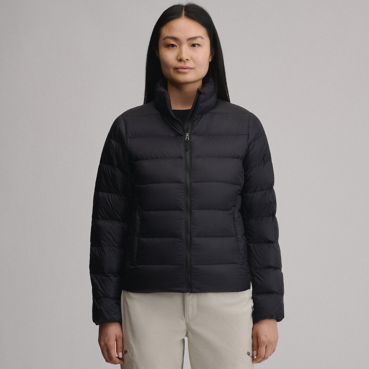 Women's CirrusLite Down Jacket-Black-5