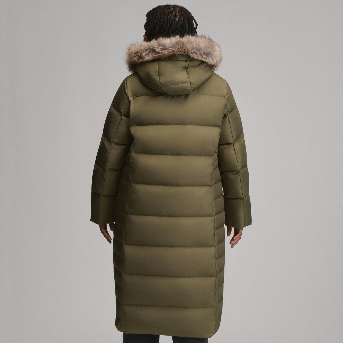 Women's Lodge Down Duffle Jacket-Alder-2