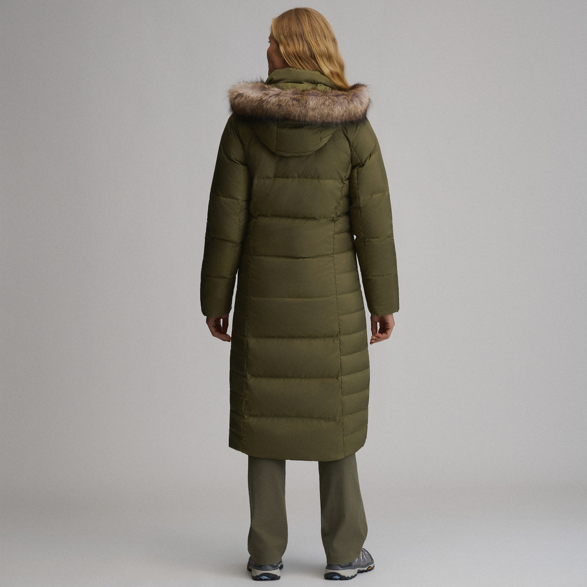 Women's Lodge Down Duffle Jacket-Alder-2