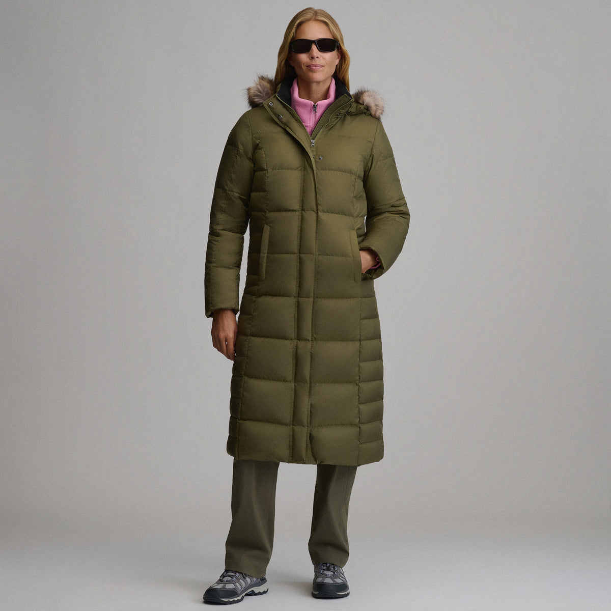 Women's Lodge Down Duffle Jacket-Alder-5