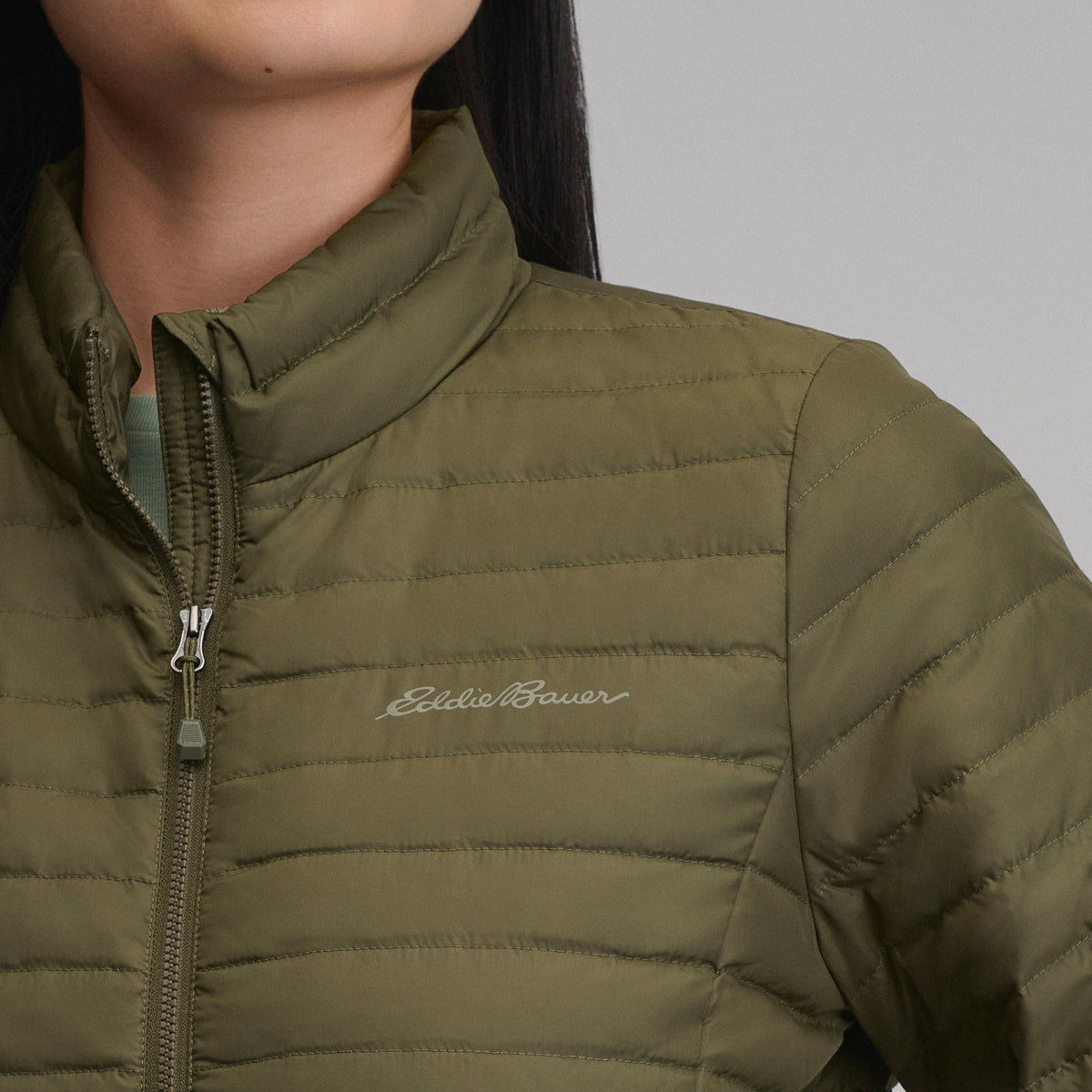 Microlight Down Jacket-Dark Fatigue-11