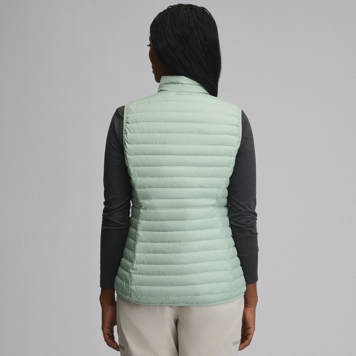 Microlight Down Vest-Limestone-14
