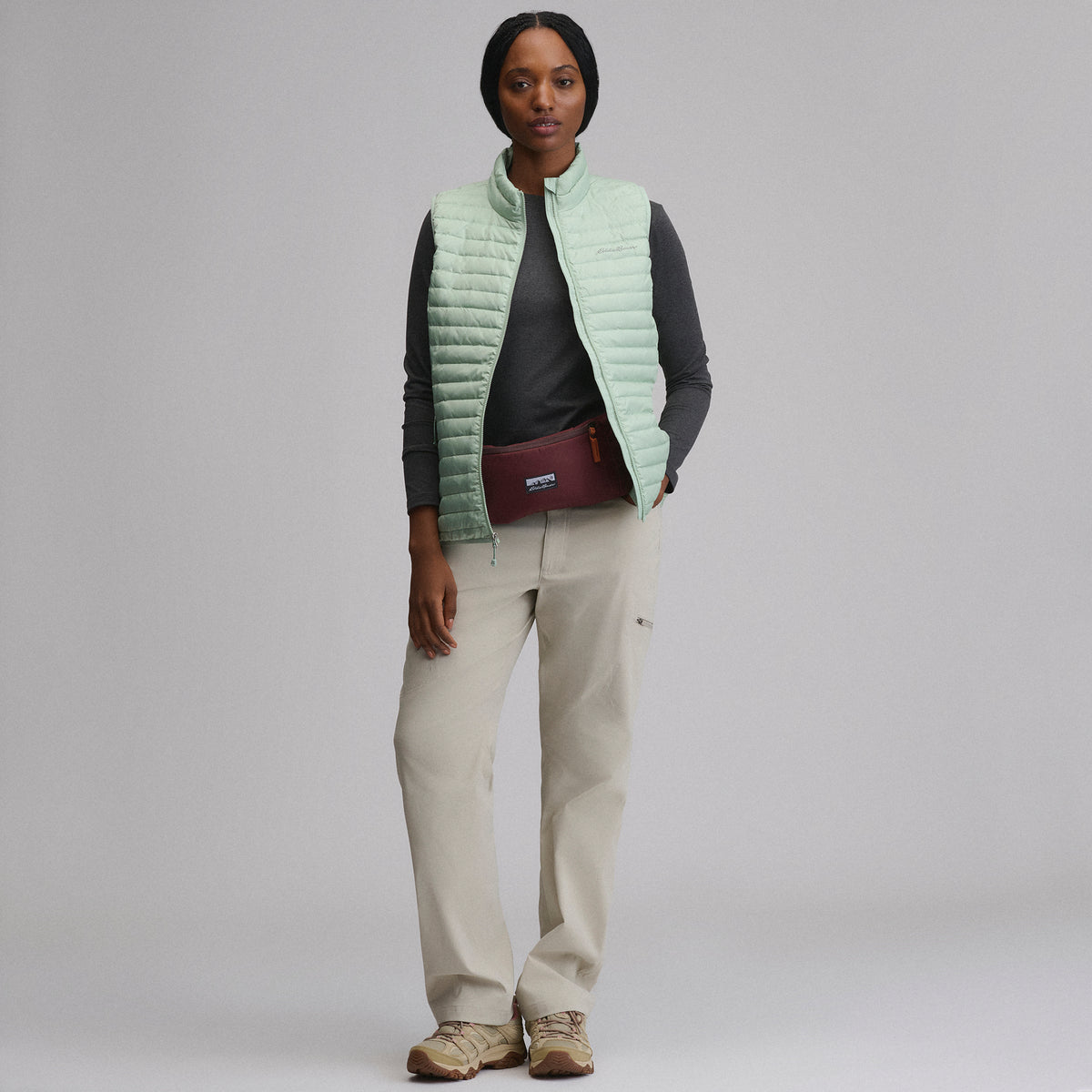 Microlight Down Vest-Limestone-16