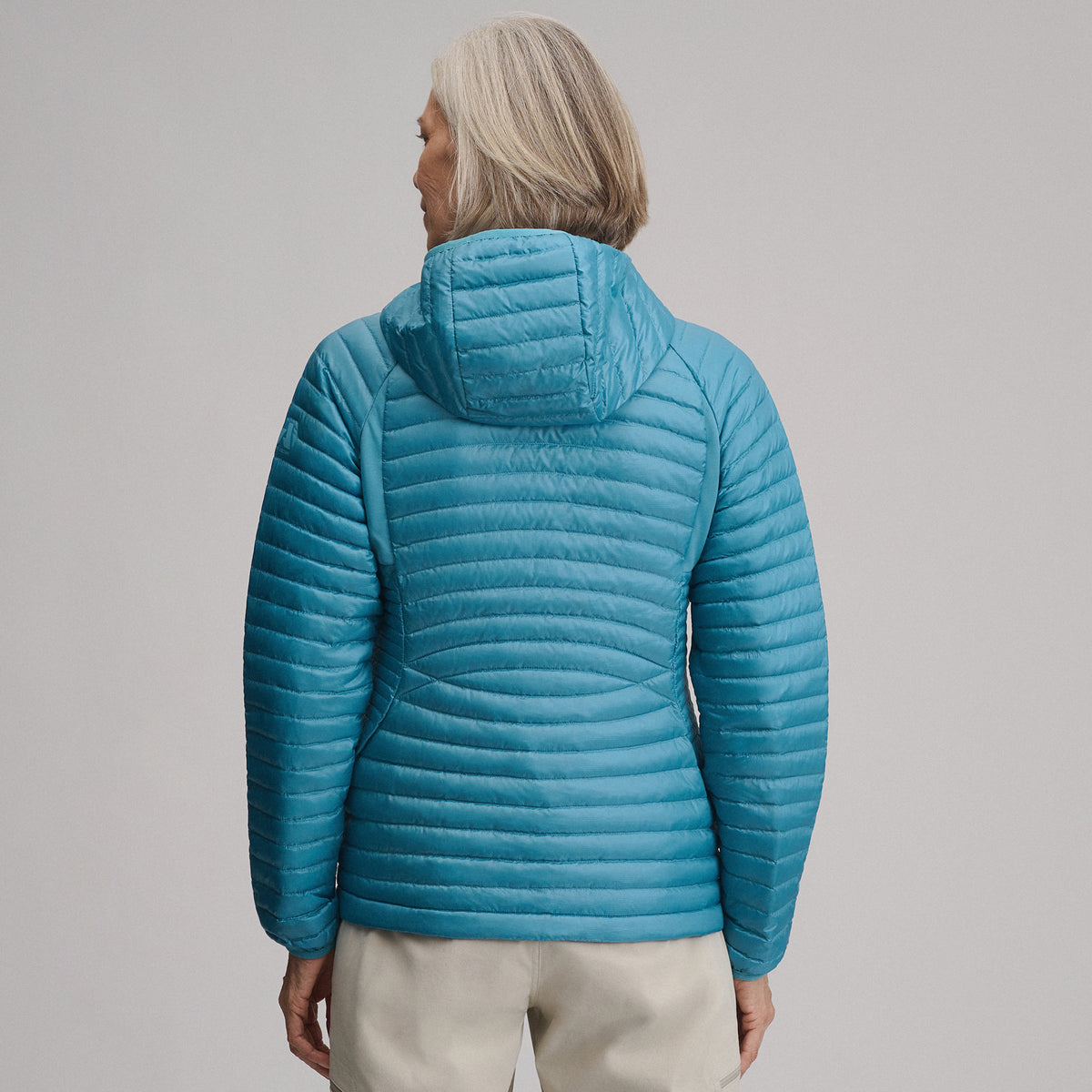 Women's MicroTherm® 2.0 Down Hooded Jacket-Azure-2