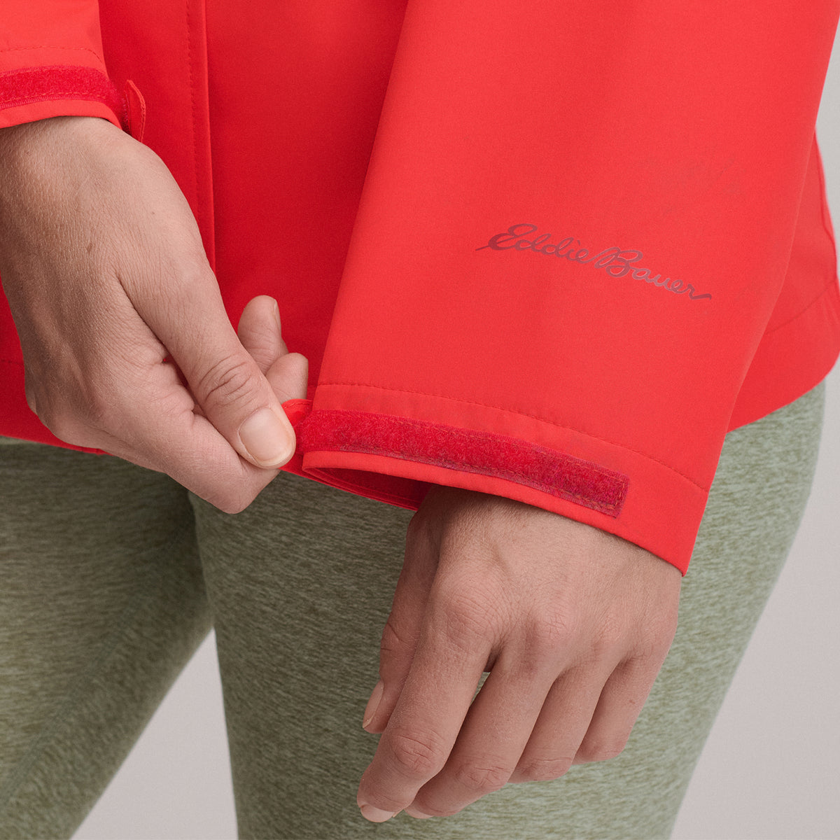 Women's Rainfoil® Waterproof Packable Hooded Rain Jacket-Cayenne-3