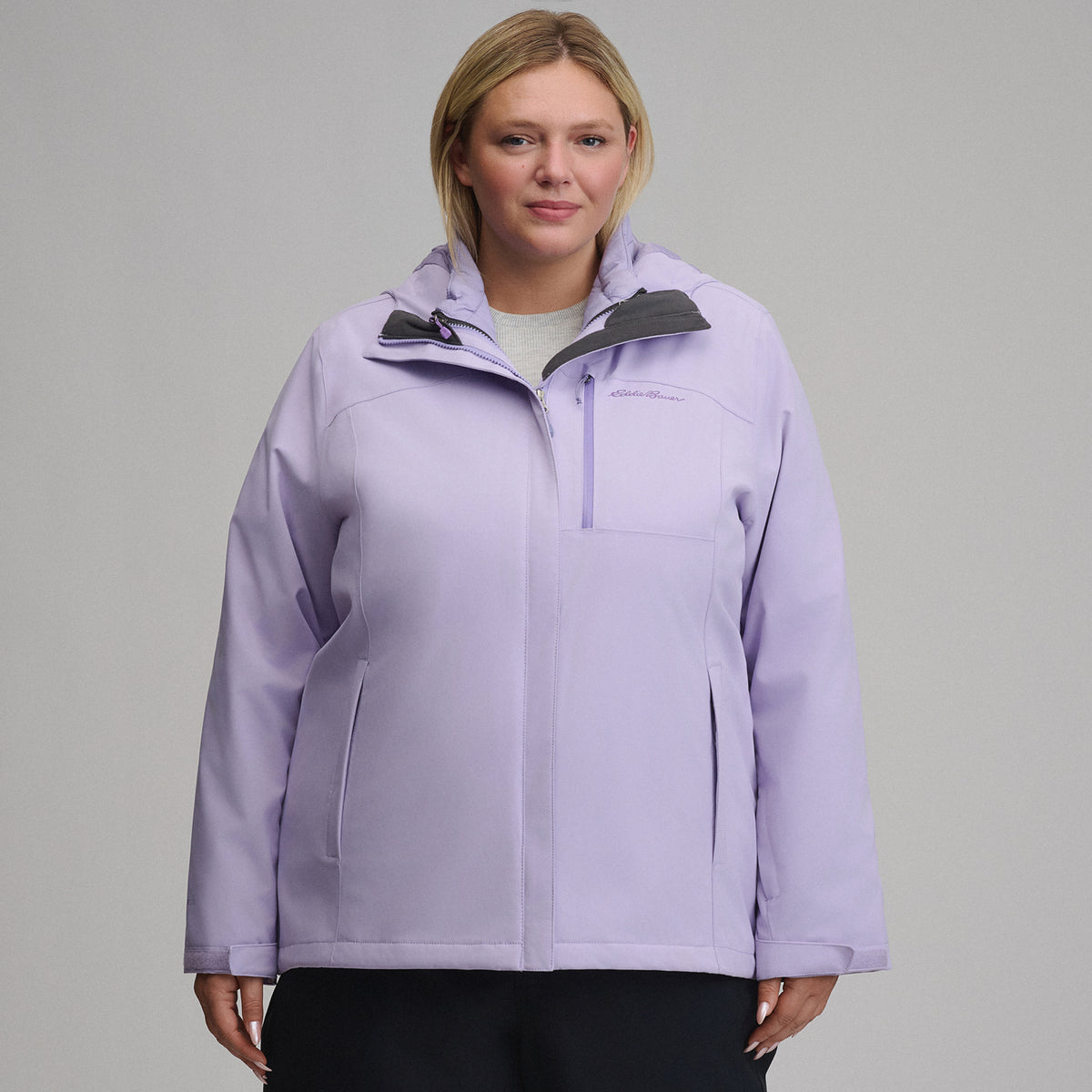 Women's Powder Search Insulated 3-in-1 Jacket-Lavender Mist-20