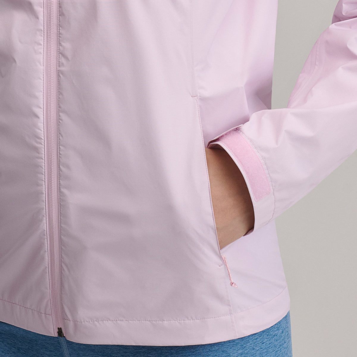 Women's RipPac® Pro Waterproof Hooded Rain Jacket-Light Pink-9