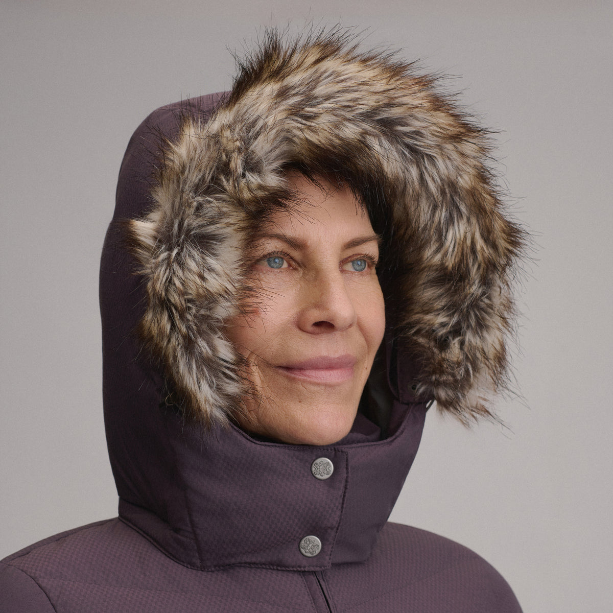 Women's Sun Valley Down Duffle Jacket-Aubergine-8