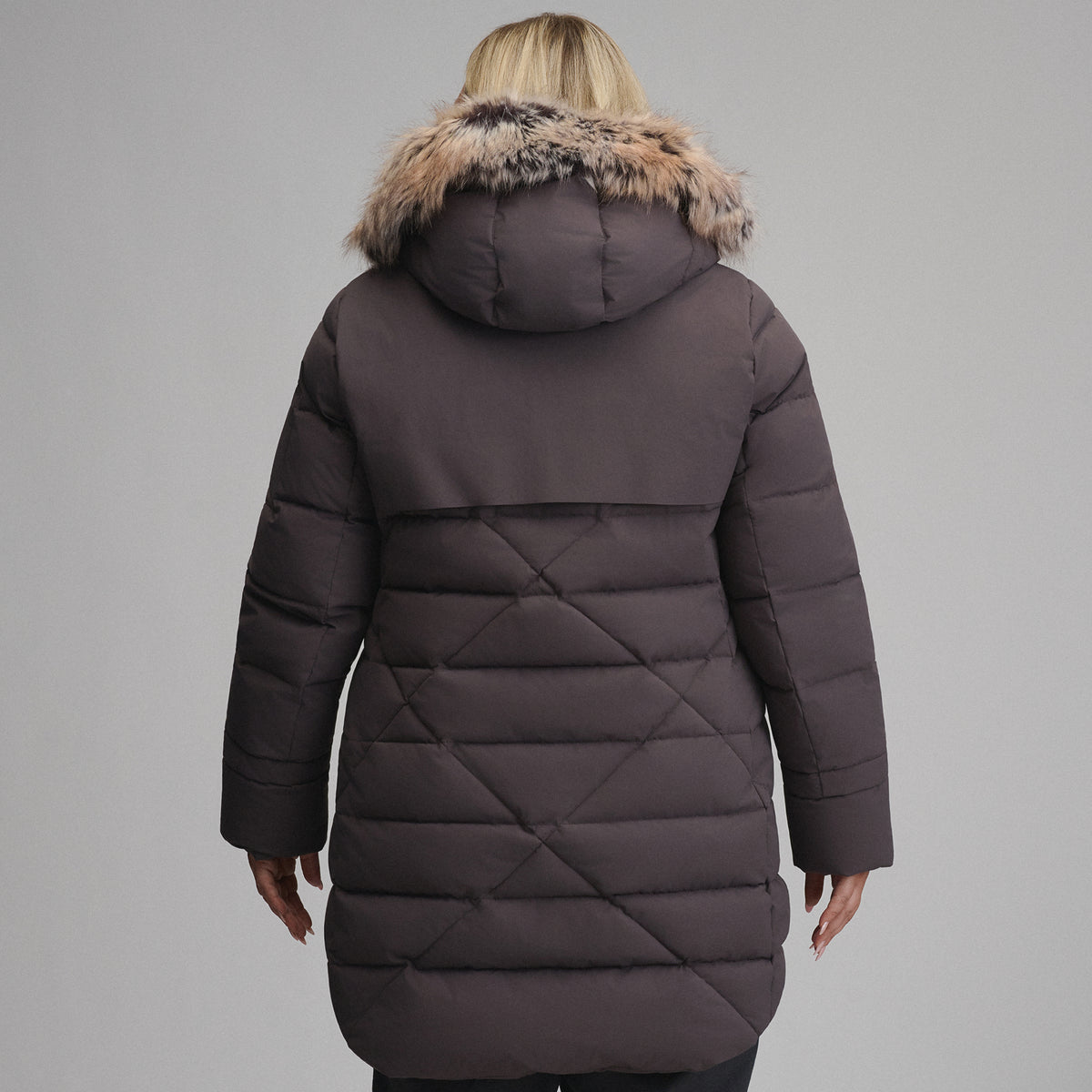 Women's Sun Valley Frost Down Parka-Aubergine-2