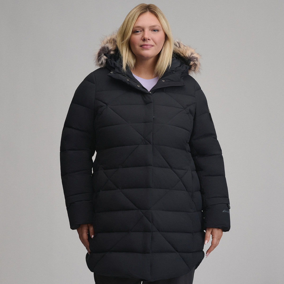 Women's Sun Valley Frost Down Parka-Black-6