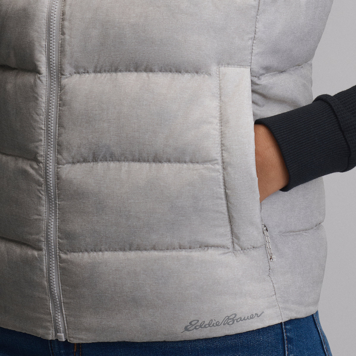 Vest Cirruslite Down-Light Hthr Gray-19