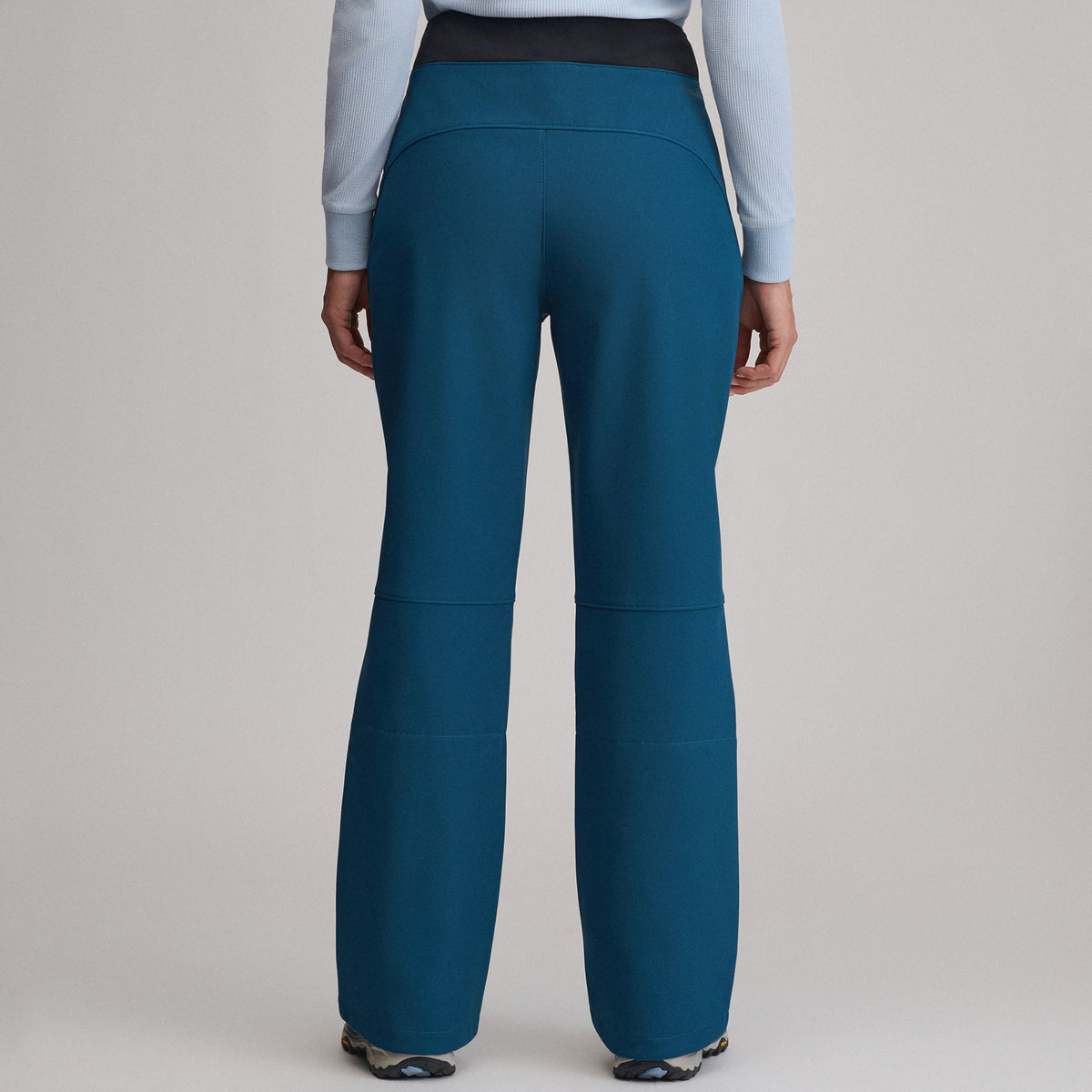 Women's Alpenglow High Rise Stretch Ski Pants-Marine-8