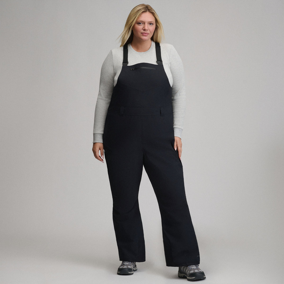 Women's Powder Search 2.0 Insulated Bib-Black-1