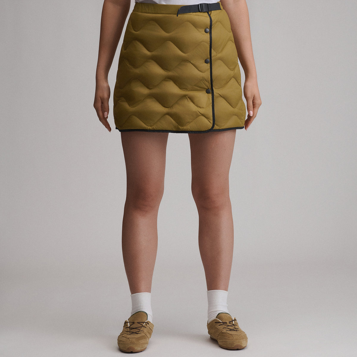 Women's Insulated Skirt-Dark Sand-5
