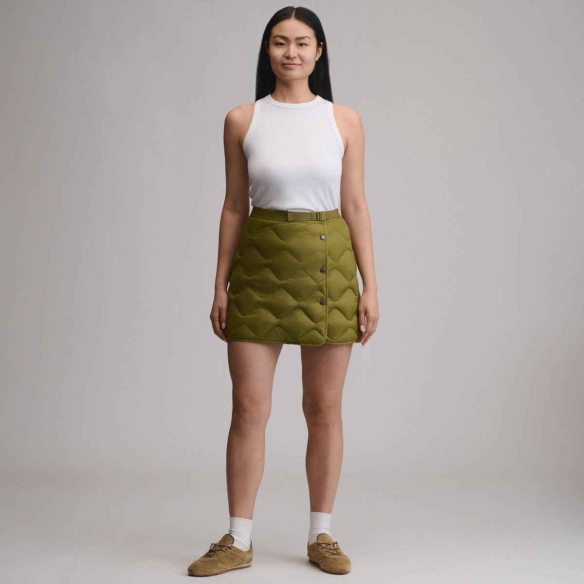 Women's Insulated Skirt-Seaweed-12