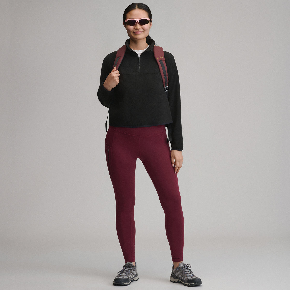 Women's Quest 2.0 Fleece Pullover-Black-4