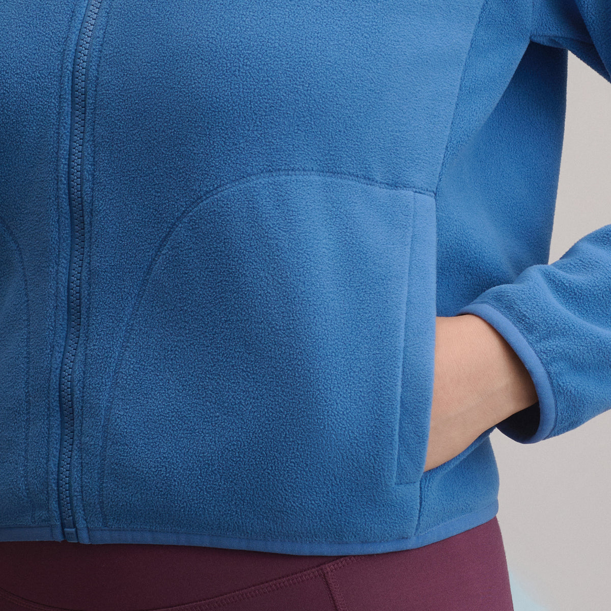 Women's Quest 2.0 Fleece Full-Zip Jacket-Dk Chambray-7