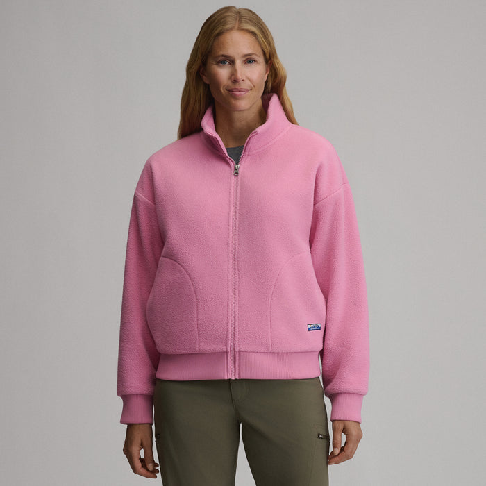 Women's Authentic Outdoor Full-Zip Fleece Mock