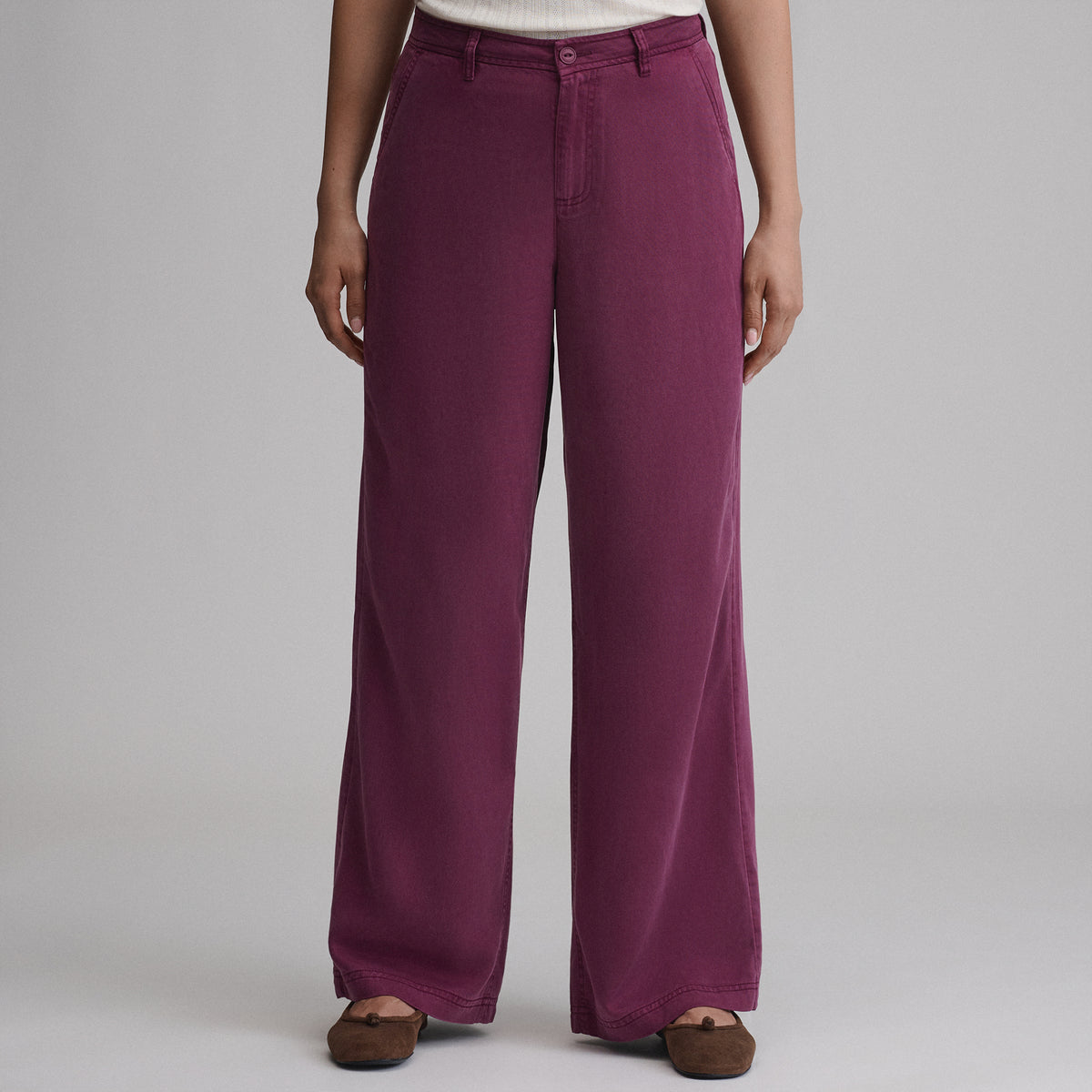 Women's Casual Camp Pants-Rosewood-5