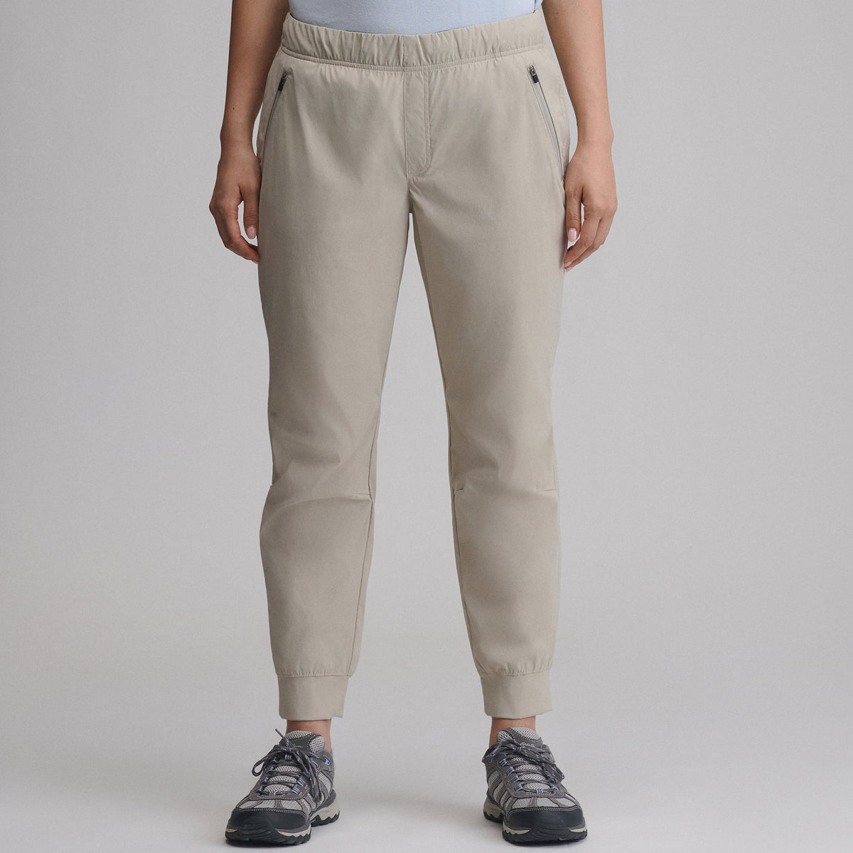 Women's Rainier Pull-On Classic Fit Joggers-Pumice-1