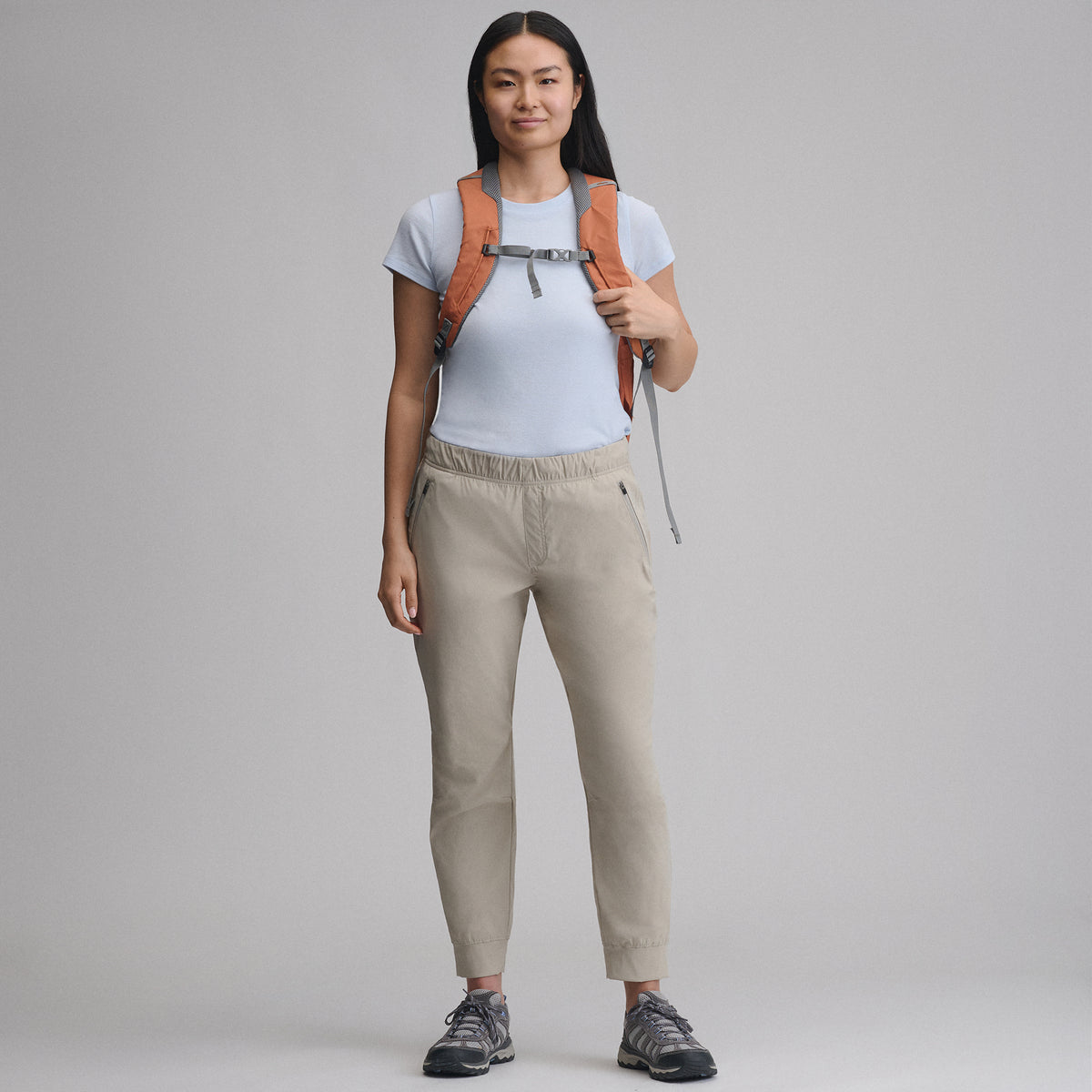 Women's Rainier Pull-On Classic Fit Joggers-Pumice-5
