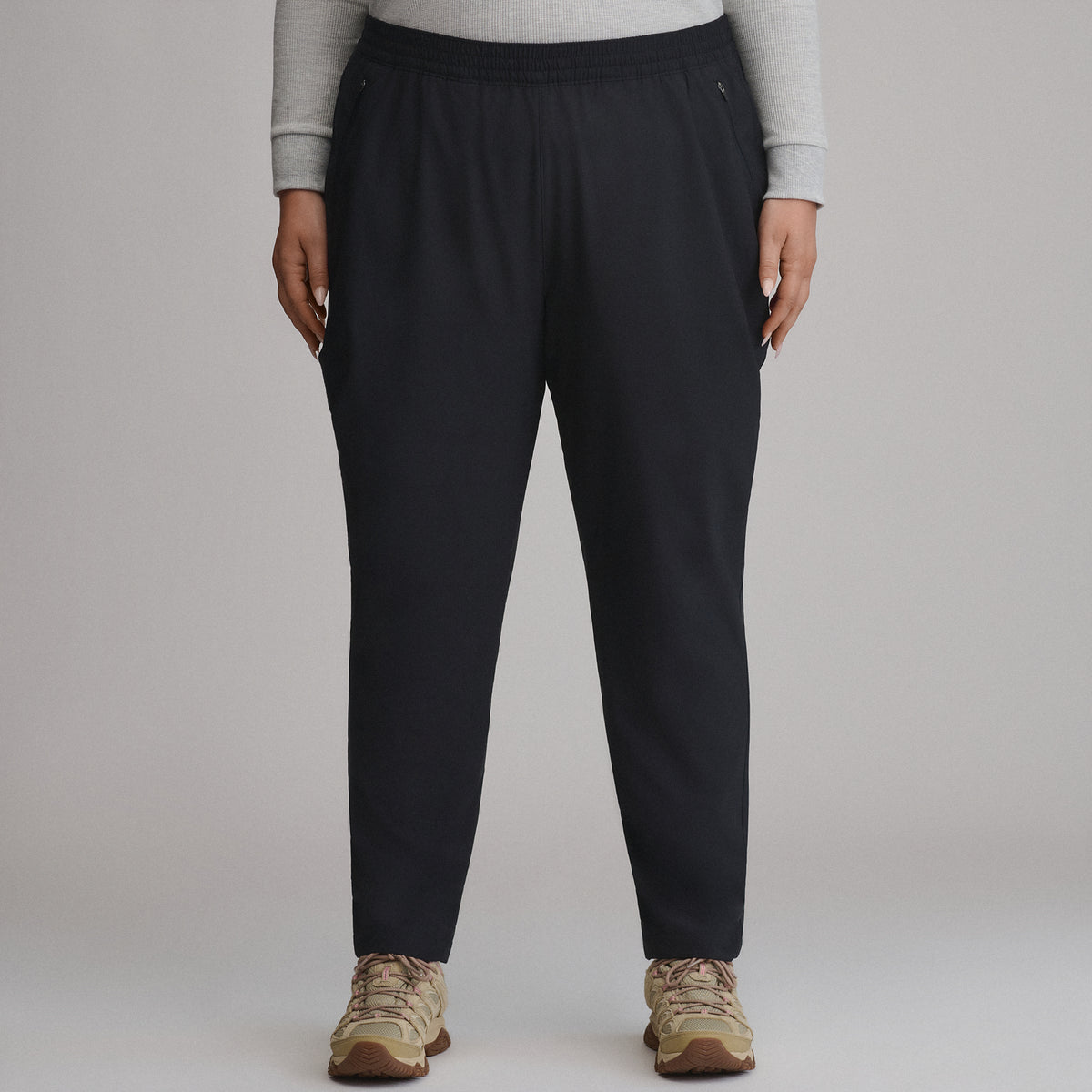 Women's Scout Lined Pants-Black-1