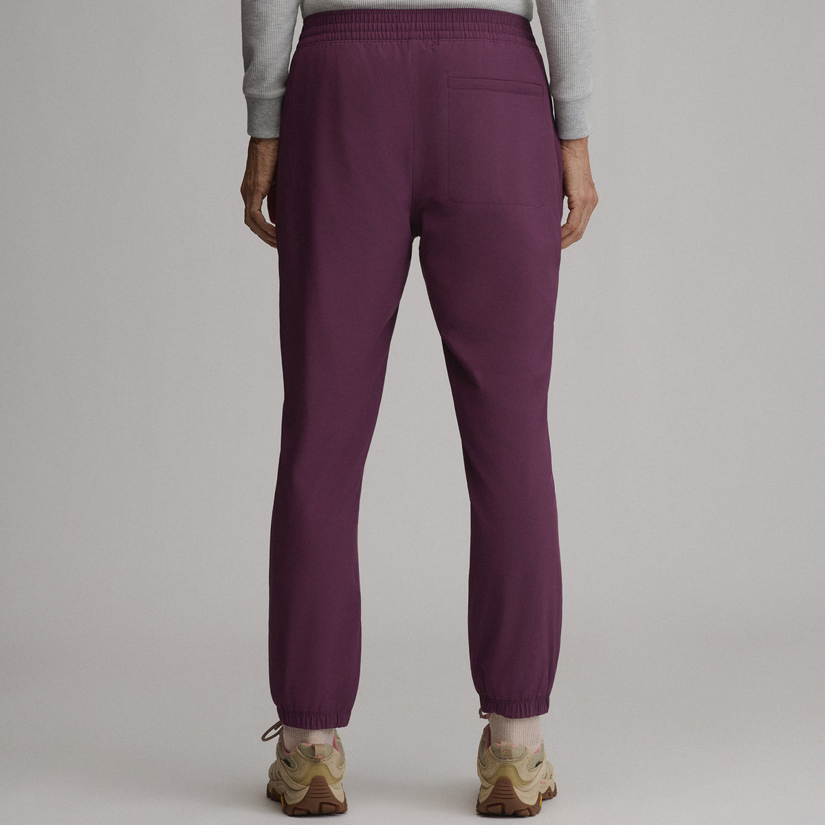 Women's Scout Lined Jogger-Rosewood-2
