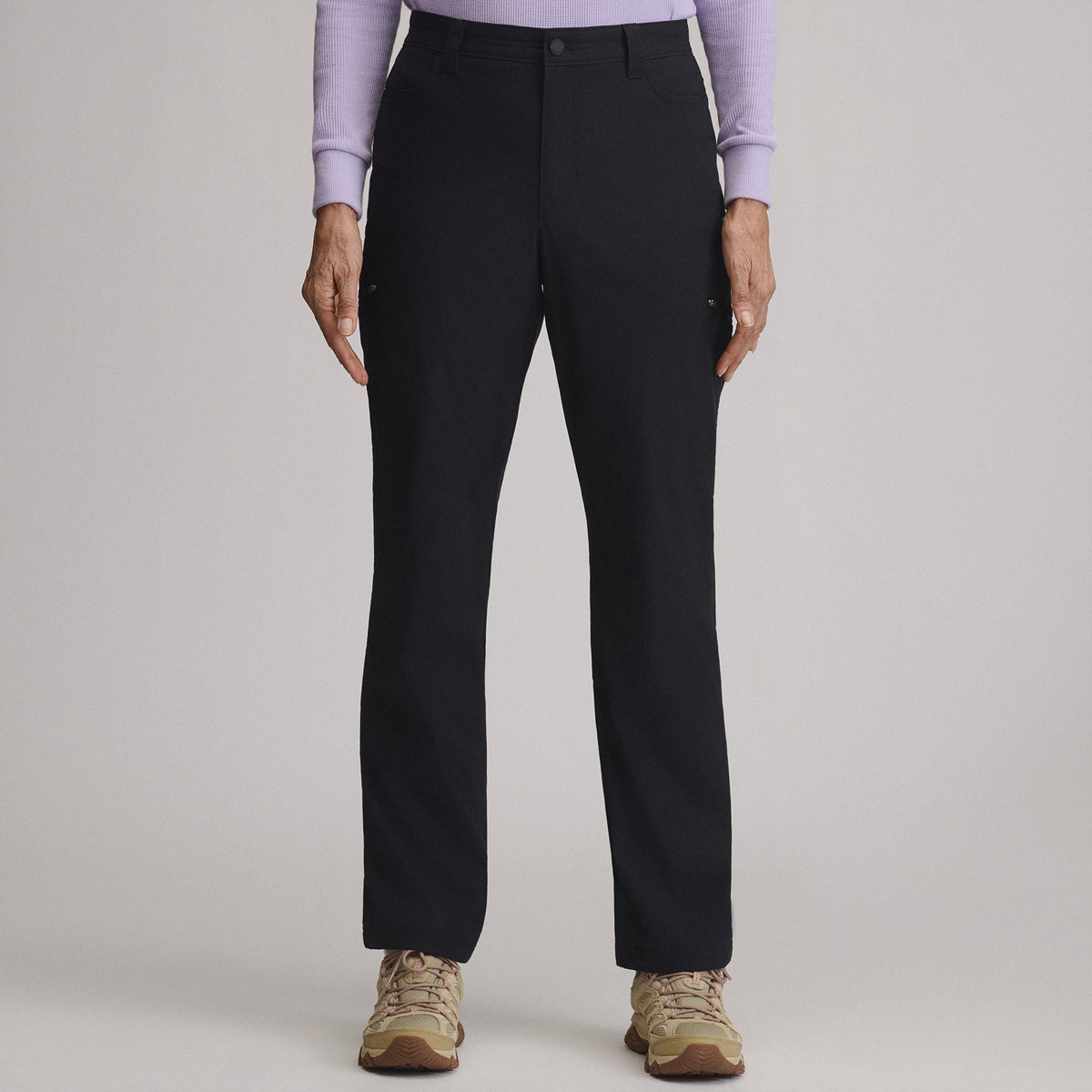 Women's Updated High-Rise Guide Pro Lined Pants-Black-2