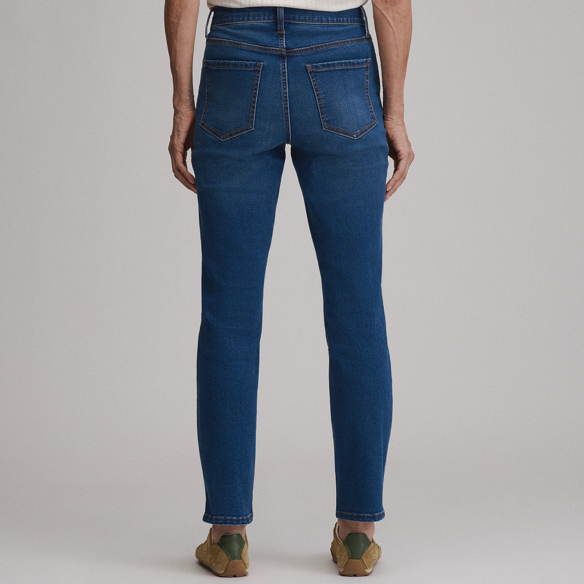 Women's Venture Stretch High-Rise Straight Leg Jeans-Lake-12
