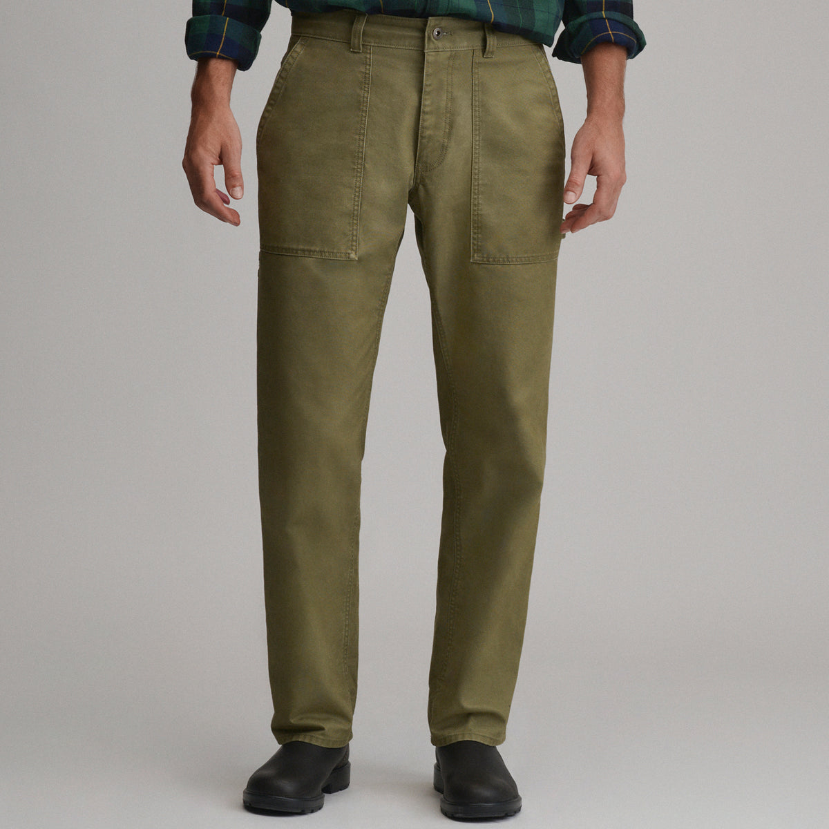 Canvas Capenter Pant-Alder-1